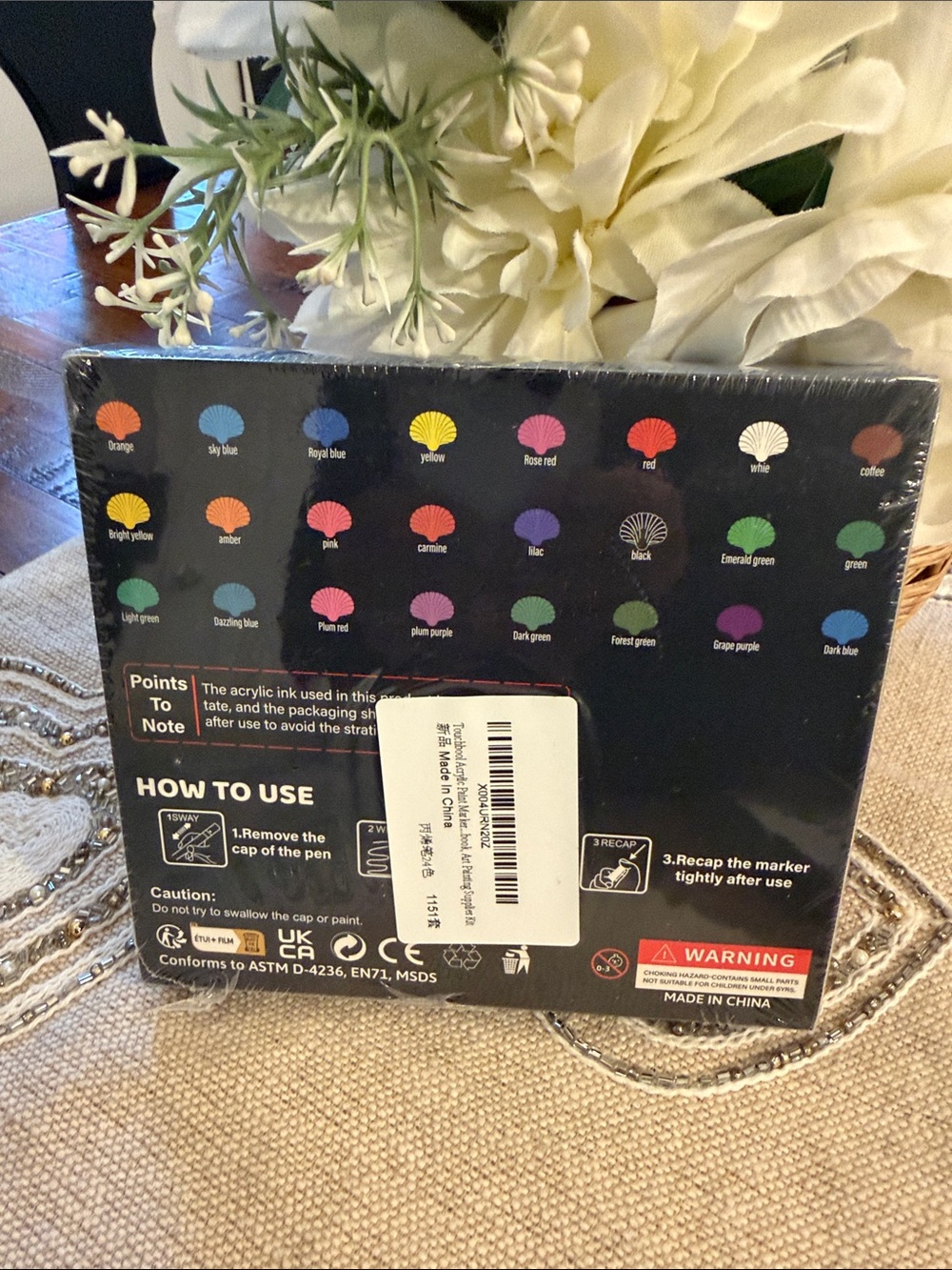 Acrylic Markers 24 colors Flexible -brush tip - Picture 9 of 11